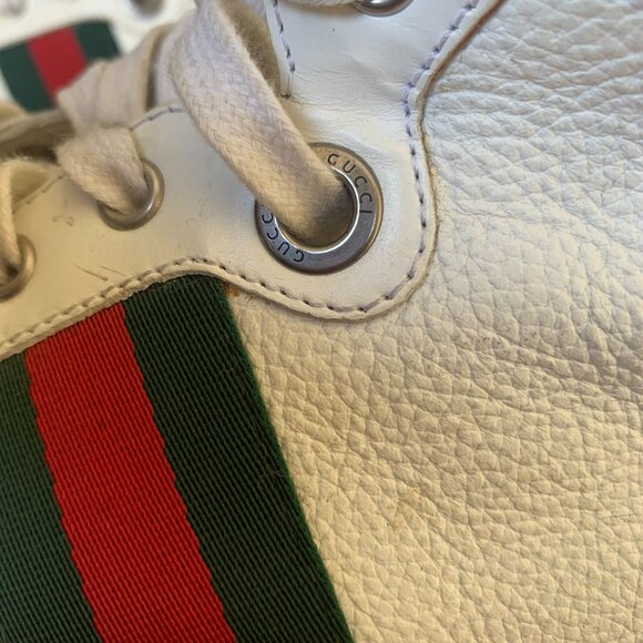 Gucci Men's Coda High-Top Sneakers - Picture 4 of 16